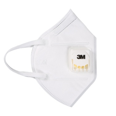3M 9551V KN95 Particulate Respirator Protective Masks Safety Mask with Valve Face Mouth Mask for Outdoor Activities
